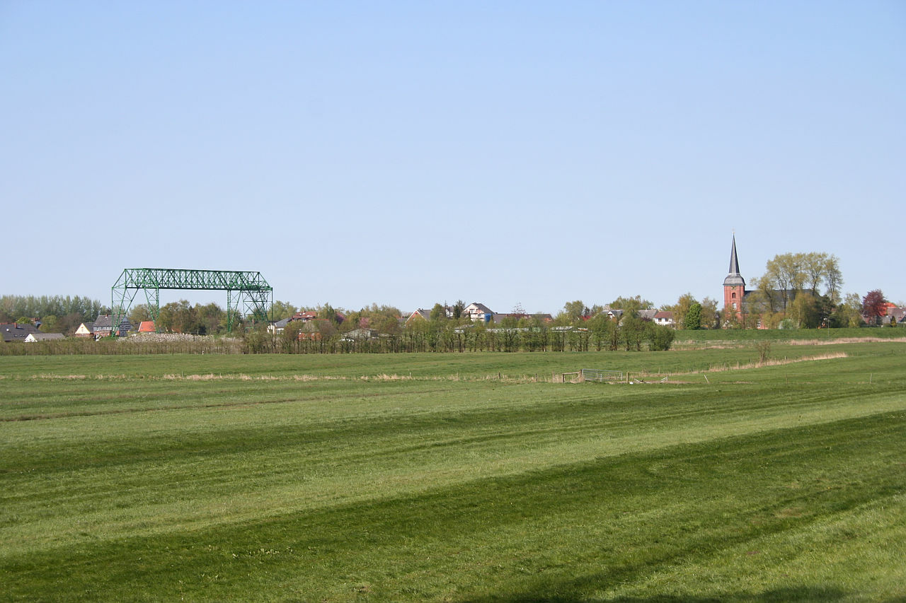 ... ein schöner Blick auf die Oste von Hemmoor aus ... | osteblick.de
